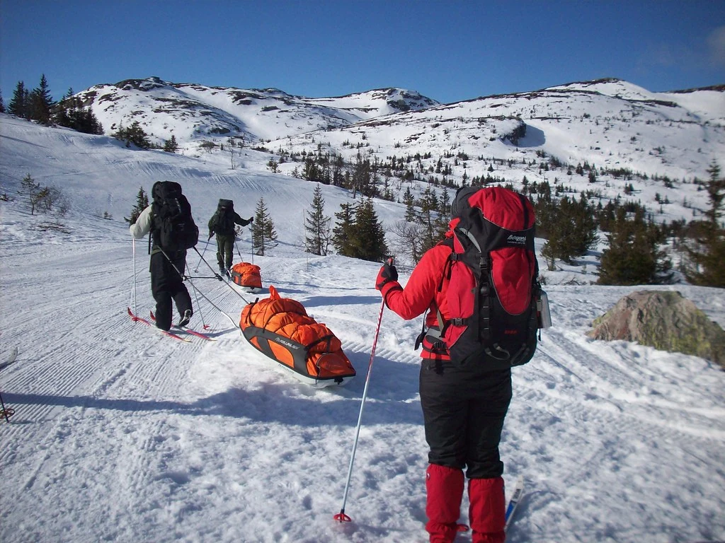Skitur på Lifjell